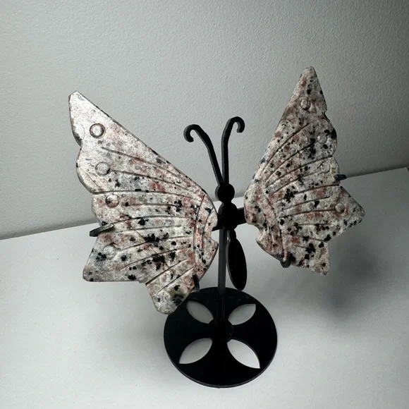 Yooperlite Crystal Butterfly Wings - Picture 3 of 8